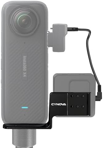 インスタ360 X4用 コールドシュー アルミニウム合金製 ステルスマイク対応 マイクアダプタ対応 軽量耐久性 安定したセキュリティ 通勤・旅行に最適