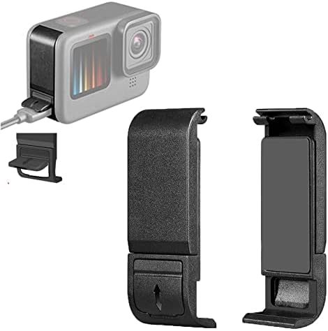 GoPro HERO13 バッテリーカバー サイドドア USB-Cポート対応 ABS樹脂製 高耐久 軽量 コンパクト 送料無料