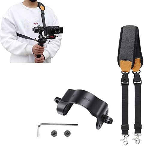 DJI RS3 Mini用 ダブルフックストラップ 長さ調整可能なショルダーストラップ サポート アクセサリー