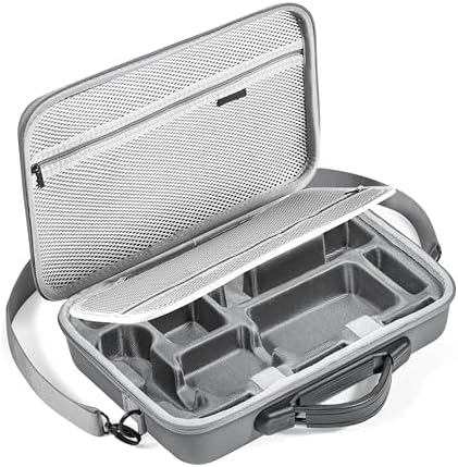 Insta360 X4対応大容量収納バッグ 防水PU素材 耐衝撃 キャリーケース アクセサリー収納 ポータブル旅行..