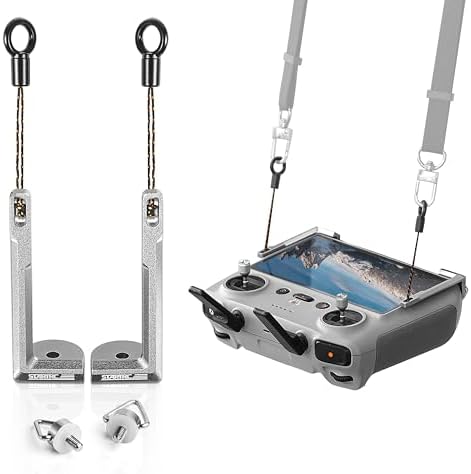 DJI対応ドローンリモコン用ネックストラップ バランス調整可能 調節自在 落下防止 アップグレード版