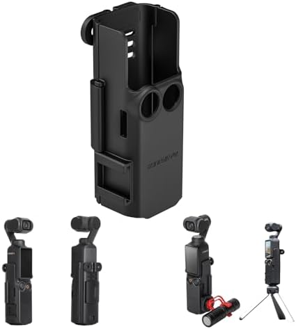 DJI OSMO pocket3用 ノンスリップシリコン固定ベース カメラサポート アクセサリー シリコン スライド式 軽量 多機能 防振 振動吸収 オールシーズン対応 通勤・旅行・アウトドアに最適