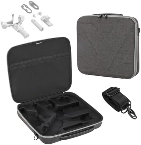 DJI RS4 Mini収納ケース ポータブル ハードシェル 耐衝撃性 大容量 雲台 サポートバッグ ハンドヘルド..