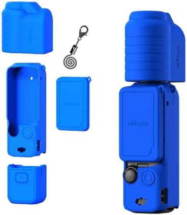 【7セット】DJI Osmo Pocket 3 シリコン保護ケース 防水 軽量 滑り止め 多機能 メンズレディース対応 ..