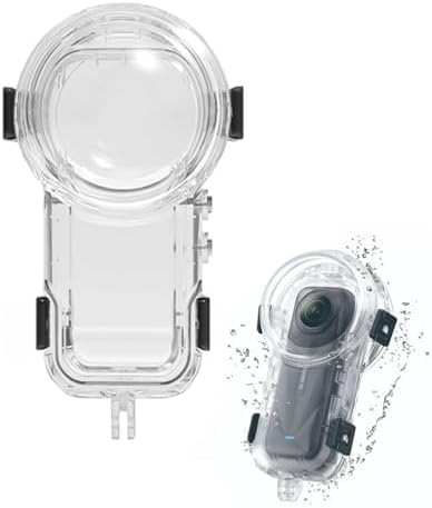 Insta360 X5見えない潜水ケース 防水深さ60M パノラマカメラ用 水中撮影対応 シュノーケリング サーフ..