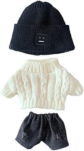 20cmぬいぐるみ用着せ替えセット 帽子+セーター+半ズボン 3点セット 綿素材 シンプル ベビー服 おしゃれ キッズ用 サイズ調整可能 送料無料