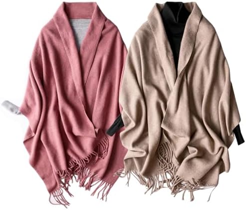 【送料無料】秋冬必須アイテム 大判 ウール マフラー ストール 幅70cm×長さ180cm 厚手 防寒 保温 高品質 肌触り良好 15色展開 無地 シンプル レ...