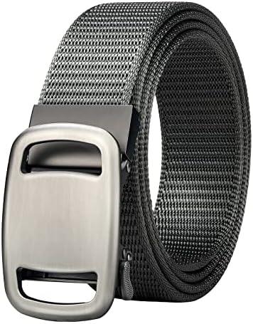 【送料無料】メンズ ミリタリースタイル ナイロン製 オートロックベルト 軽量で丈夫 ウエスト85-95cm対..