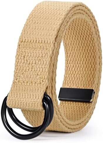 【送料無料】キッズ用 布ベルト 学生服対応 キャンバス素材 軽量 通気性 耐久性 男女兼用 ブラック コ..