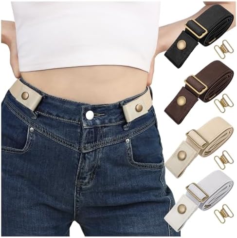 【送料無料】伸縮性抜群のゴムベルト レディース 幅3cm 穴なし バックルなし カジュアル おしゃれ 大サ..