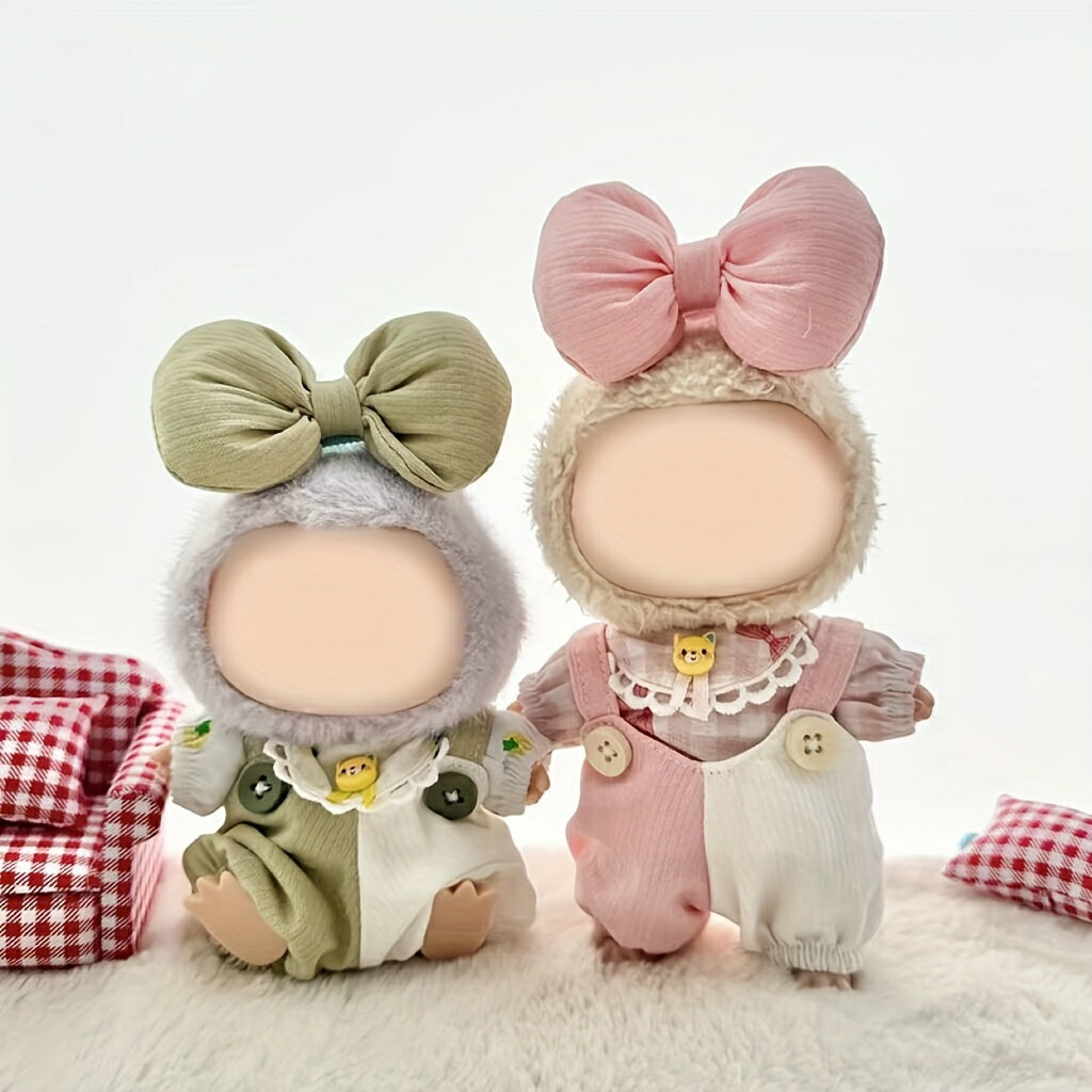 ドール服 マカロンカラー 可愛い ハートビートデザイン 高エネルギー カジュアルセット 6.69インチドール対応 誕生日会やホリデーに最適 プレゼントにも人気 送料無料