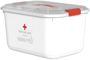 おしゃれ 大容量 薬箱 救急箱 裁縫箱 収納ケース 半透明 セパレートタイプ 防塵防湿 PP素材 両側ダブル..