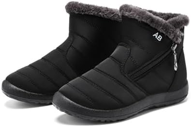 レディース スノーブーツ 防水 軽量 滑り止め ショートブーツ ムートン ボア素材 冬用 防寒靴 おしゃれ シンプル 大容量 送料無料