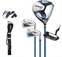 メンズ ゴルフ クラブセット 右用 初心者向け カーボンシャフト 大容量ボールバッグ付き オールシーズン対応 高品質 軽量 シンプル 送料無料