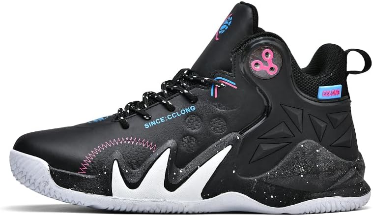 【送料無料】バスケットシューズ メンズ バッシュ スニーカー 厚底 軽量 通気性 滑り止め 履きやすい ..