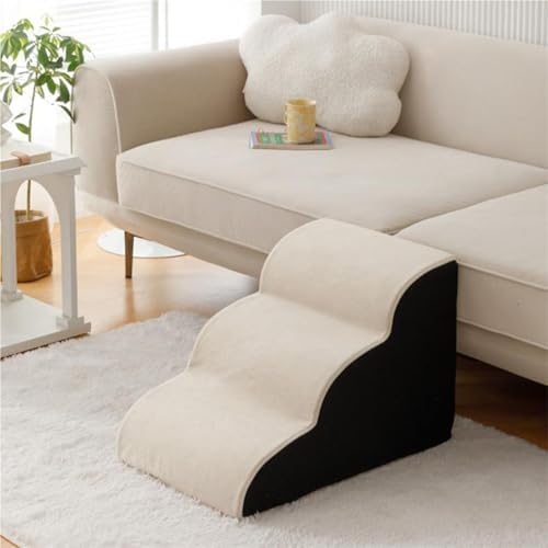 犬用ドッグステップ フランネルカバー 角丸設計 滑り止め 多段階 ソファ用 高齢犬 対応 足腰サポート 送料無料