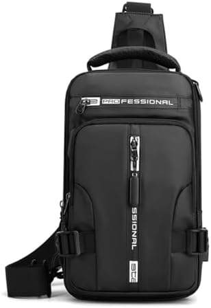 【送料無料】防水 大容量 ボディバッグ ショルダーバッグ 防水加工 通勤 旅行 男女兼用 軽量 耐久性 高品質 メンズ レディース オールシーズン(4)