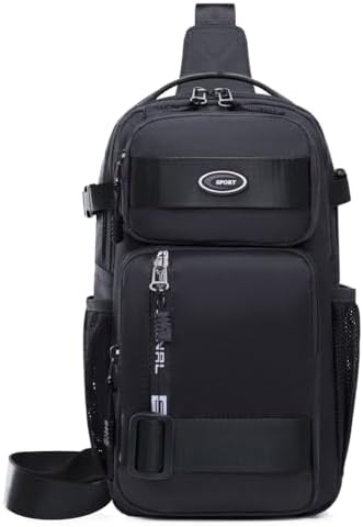 【送料無料】軽量 ボディバッグ メンズ ショルダーバッグ 大容量 USBポート付き 防水 軽量 機能性 バッ..