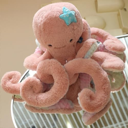 【ぬいぐるみ タコ 海洋生物 アニマル 抱き枕 クッション 大きい ピンク 洗える インテリア 誕生日プレゼント シンプル おしゃれ｜ふわふわで柔らかく、癒しのタコぬいぐるみ。誕生日や贈り物に最適！】 概要説明：タコぬいぐるみは、海洋生物をモチーフにしたインテリアとして人気の抱き枕・クッションです。ピンクの色合いと丸っこいデザインが特徴で、子供用やプレゼントにも最適です。洗えるので、お手入れも簡単。 ● 商品の特長 ● ふわふわな手触り 高品質な素材を使用し、柔らかく肌触りが良いです。 ● 使い勝手が良い 抱き枕としても、クッションとしても活躍します。 ● 洗える設計 水洗い可能なので、清潔に保つことが可能です。 ● 素材 ・アクリル ・コットン ・PP綿 ● サイズ ・幅35cm × 高さ40cm × 奥行20cm ● こんなシーンにおすすめ ・子供の誕生日プレゼント ・結婚式での贈呈 ・御出産祝いやお誕生御祝い タコぬいぐるみは、癒しとインテリアの両方を叶える商品です。プレゼントとしてだけでなく、自宅で使うにもおすすめ。シンプルでオシャレなデザインで、どんな部屋にもマッチします。 ご注意： ・サイズは手作業のため誤差が生じる場合があります。 ・モニターにより色味が異なる場合があります。色: ピンク色: ブラウン色: ブルー色: ローズレッド