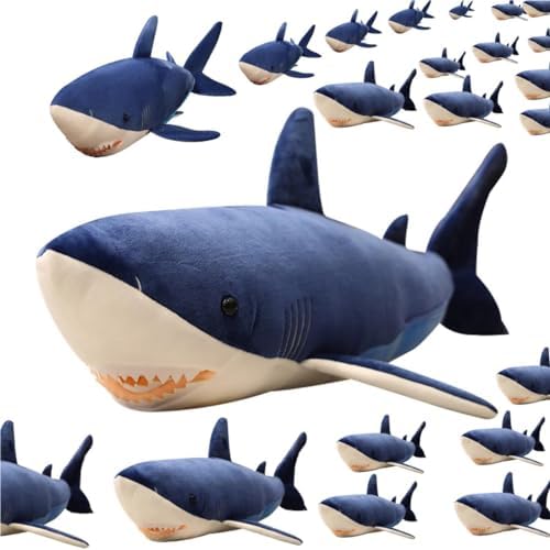 大きい鮫サメぬいぐるみ 特大抱き枕 サイズ豊富 柔らかく癒される デコレーション 雑貨 ギフト プレゼ..