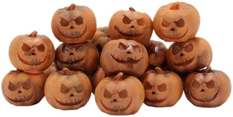 ハロウィン飾り オレンジ ミニかぼ 20個セット 撮影用 装飾用カボチャ パンプキン ストア装飾 飾り物 ..