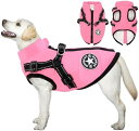 犬服2024冬の登場 一体型綿コート ハーネス付き 背中開き 暖かい 防寒 防水 撥水 おしゃれ 猫 犬 小型犬 中型犬 裏起毛 記念日 ギフト