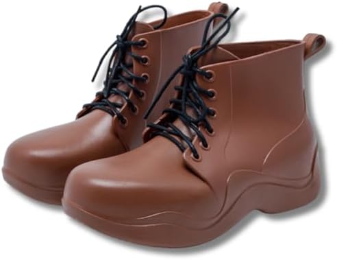 レインシューズ レインブーツ 厚底 滑りにくい 雨靴 防水 晴雨兼用 レディース ショートブーツ ラウンドトゥ 歩きやすい