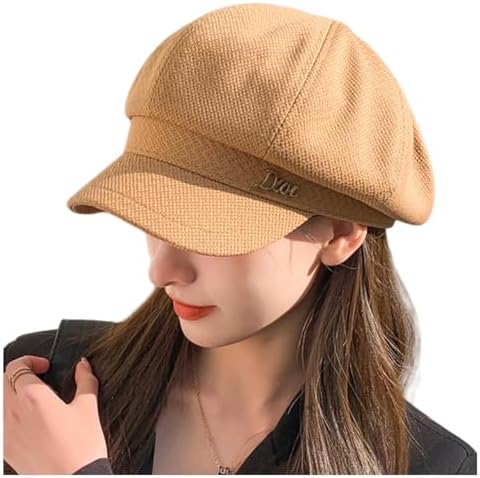 【UVカット】レディース キャスケット 帽子 綿混 キャップ ハンチング帽 つば付き 防寒 小顔効果 おしゃれ 通勤 春夏秋冬 送料無料 概要説明：UVカット機能を備えたレディース用キャスケット。綿混素材で快適な着け心地。小顔効果が期待できるつば付きデザイン。通勤・オフィス・日常使いに最適。送料無料で安心してご購入いただけます。 ● 商品の特長 ● UVカット 紫外線や近赤外線をしっかり遮断し、肌を守ります。 ● 小顔効果 つば付きデザインで顔の輪郭を引き締め、小顔効果を発揮します。 ● 通勤・オフィス対応 シンプルで洗練されたデザインで、ビジネスシーンにもマッチします。 ● 素材 ・綿・ポリエステル混紡 ● サイズ ・頭周り：約58cm（調整可能） ● こんなシーンにおすすめ ・通勤 ・オフィス ・日常使い シンプルで上品なデザインのUVカット帽子は、春から冬まで活躍する万能アイテムです。レディース向けとして、おしゃれで実用的な一品をお探しの方におすすめします。 ご注意： ・サイズは手作業のため誤差が生じる場合があります。 ・モニターにより色味が異なる場合があります。色: カーキ色: ブラック色: ベージュ