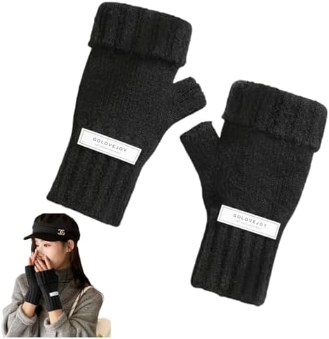 レディース アームウォーマー 指なし 手袋 防寒 2way ニット手袋 柔らかく快適 シンプル スマホ対応 冬用 オールシーズン 寒さ対策 送料無料