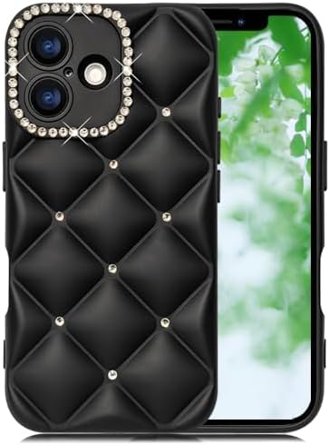 乐天商城 - スマホケース クリア iPhone16 対応 キラキラ ブリンブリン 菱形 凹凸 ストーン 軽量 薄型 女性人気 キャラクター 滑り止め 指紋防止 ストラップホール付き 高品質