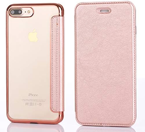 樂天商城 - iPhone7 iPhone8 iPhone SE2 ケース 手帳型 クリア 背面 高級PUレザー シンプル カード収納 薄型 衝撃吸収 通勤・ビジネス・プレゼント対応 送料無料