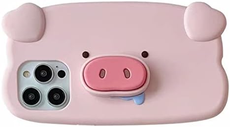 乐天商城 - iPhoneケース 落下防止 軽量 耐衝撃 シリコンTPU スタンド機能 かわいい豚の鼻 動物 ブタ 滑り止め 防塵 防汚