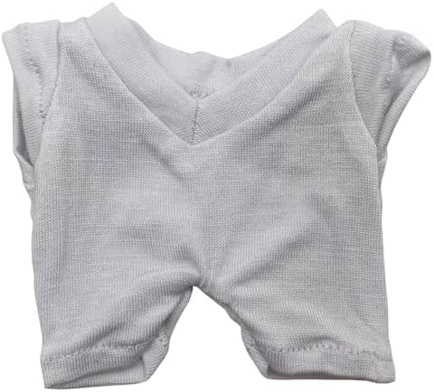 ぬいぐるみ用ベースコート Vネックタイプ 15cm・20cm対応 色移り防止 柔らか素材 おしゃれ シンプル 通販 送料無料