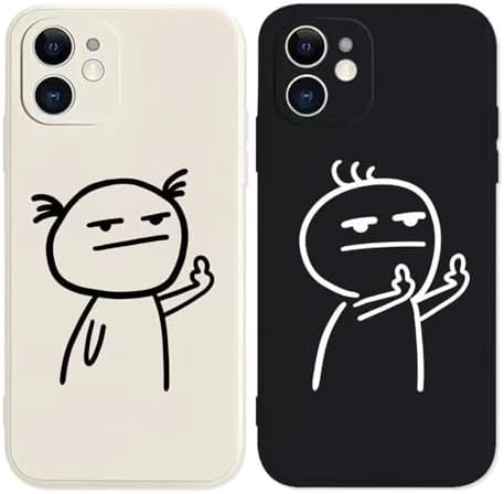 【送料無料】かわいいアニメキャラクター iPhone13ケース TPUカバー 薄型衝撃吸収 カップル向け プレゼ..