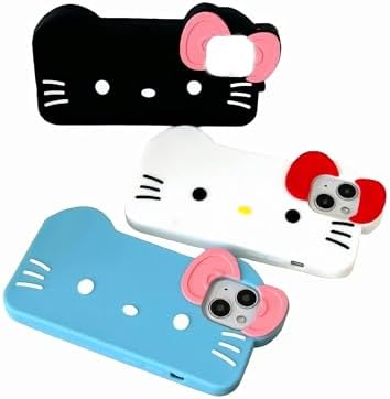 iPhone 14用 ケース サンリオアニメコミックキャラクター横長ハローキティかわいいリボンファッション..
