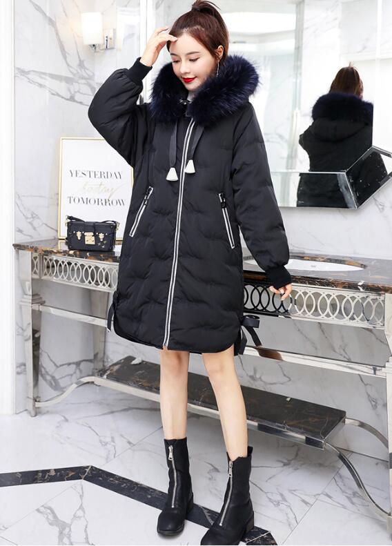 コート ダウンコート ウールコート ロングコート 防寒　ウールのコート アウター　ラクーンファー　大きいサイズ　軽量　ダッフルコート　レディースコート 毛皮 ウール ダウン フォーマル　エレガント フード付き　暖かい 長袖　開襟　Z203 韓国ファッション