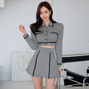 既日発送 上下セット セットアップ トップス+スカート 2点セット シャツ ハイウエストスカート 花柄 シフォンシャツ 長袖シャツ タイトスカートひざ丈スカート パーティー お嬢様 上品 オフィスレディー D02690 二次会 結婚式 新作 きれいめ 韓国ファッション
