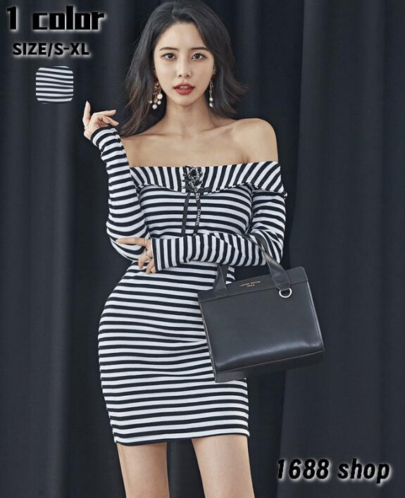 2024　ミニワンピース タイトワンピース 姫系ワンピース　シンプル　ワンピース インポート ひざ丈 ミドル丈 エレガント　韓国ファッション シンプル Vネック パーティドレス 長袖　お嬢様 セクシー OL 上品 オフィスレディー D04087 二次会 結婚式　新作
