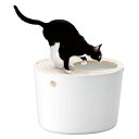 【送料込】 上から猫トイレ ホワイト アイリスオーヤマ