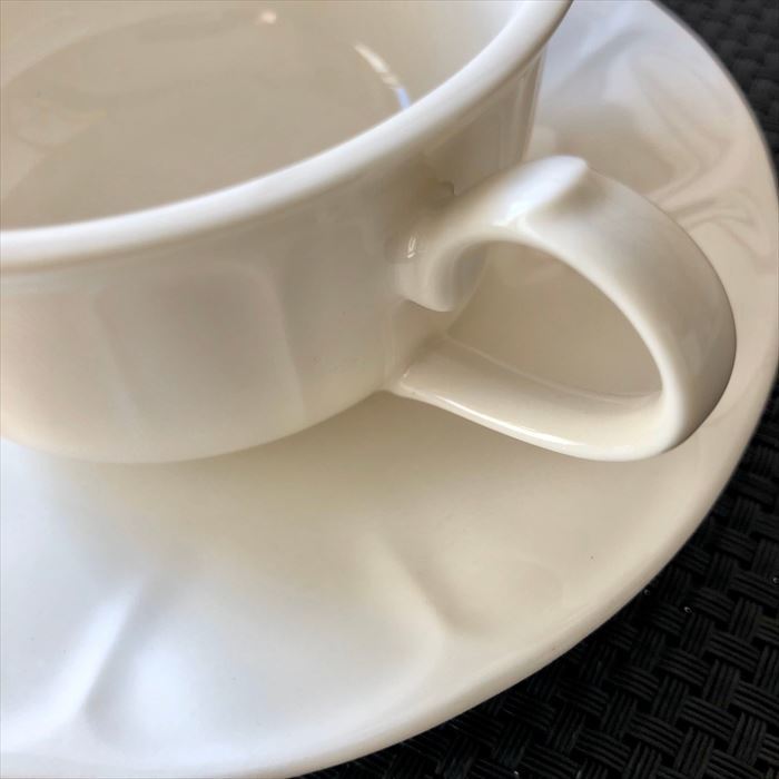 送料無料 5客セット 白カップ ソーサー 薄く...の紹介画像3