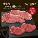 神戸牛 送料無料 A4/5ランク 黒毛和牛ステーキ2種類セット 700g サーロイン200g×2 ヘレステーキ150g×2 (神戸牛 国産和牛 牛肉 黒毛和牛 特選 高級 ステーキ) ギフト 御祝 お誕生日 お歳暮 御中元 御礼