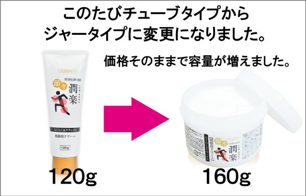 節々潤楽160g(ジャータイプ)