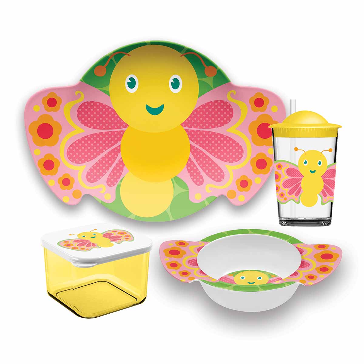 アボードホームウェア 子供用食器セット 可愛い キッズ 皿 出産祝い プレゼント ギフト 割れにくい