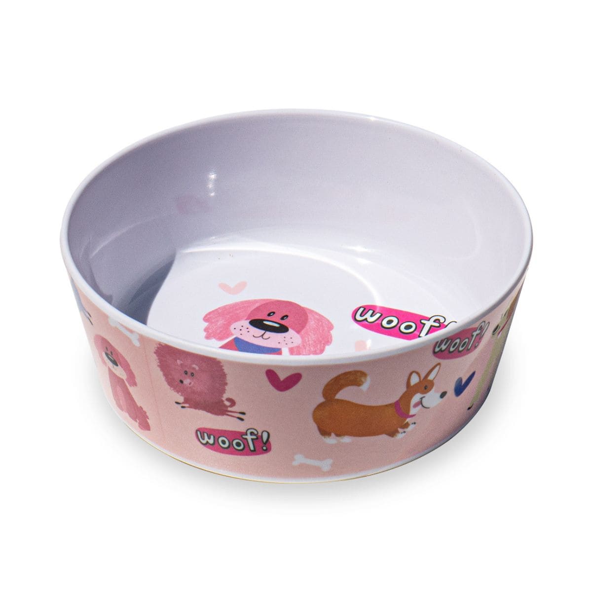 アボードホームウェア ドッグウィムジー 犬 猫 食器 Mサイズ 中型犬 餌入れ ご飯皿 ペットフードボウル 水飲み 滑り止め 食洗機対応 おしゃれ 割れにくい プラスチック BPAフリー