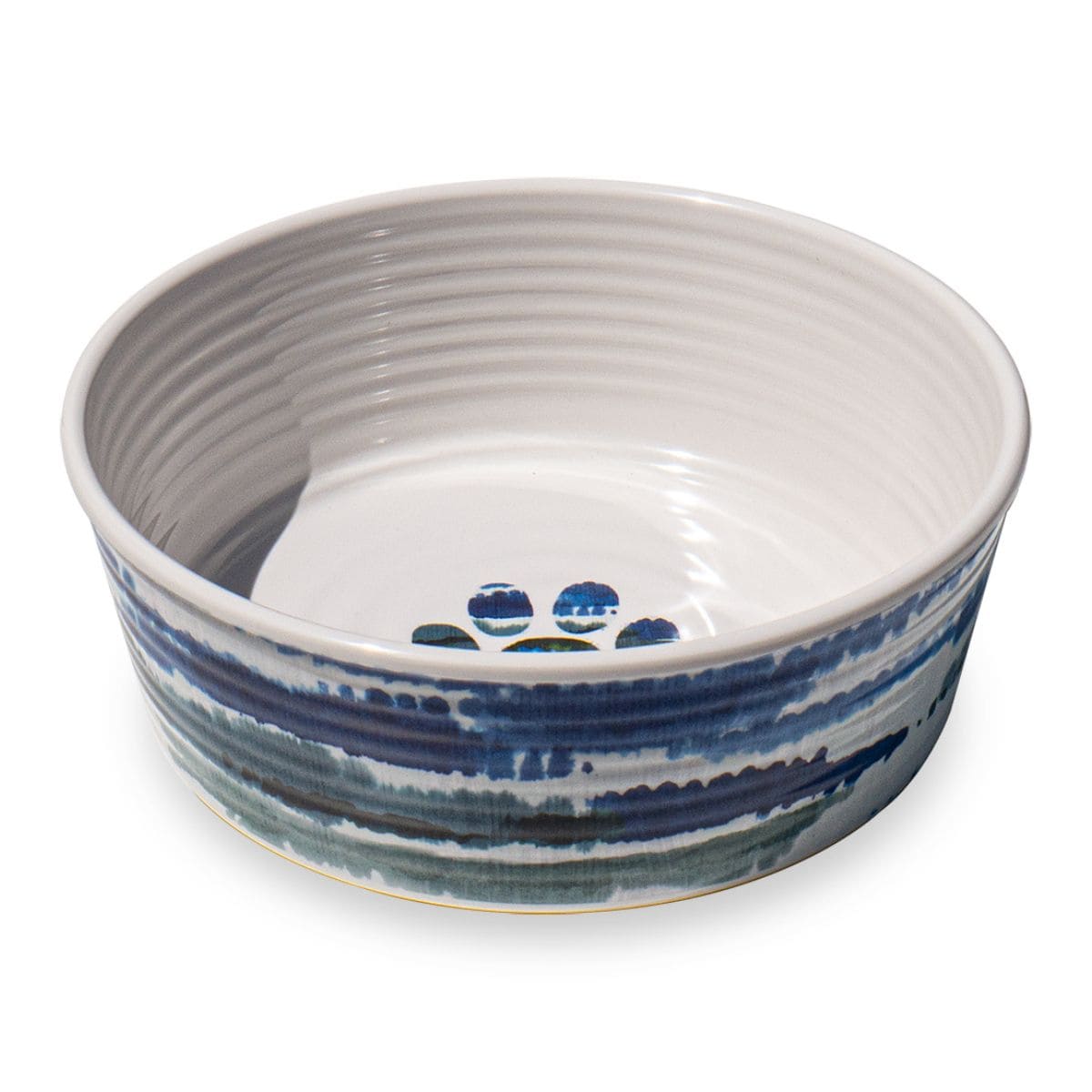 アボードホームウェア タイダイパウプリント 犬 猫 食器 Lサイズ 大型犬 大容量 餌入れ ご飯皿 ペット..