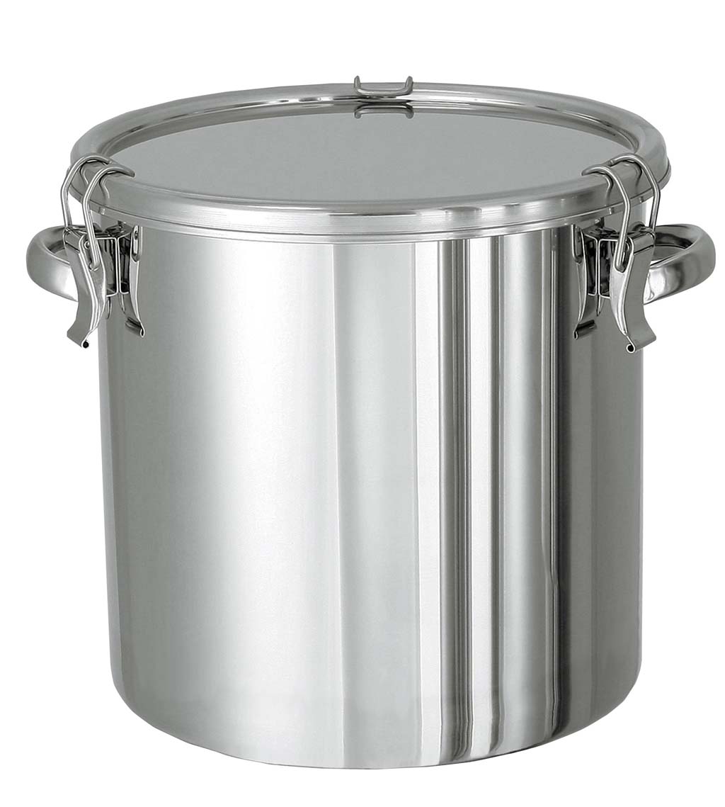 18-8 密閉容器(キャッチクリップ式)手付 CTH 21cm 業務用 0058000