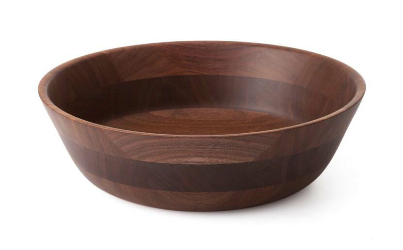 Large Bowl - ひきよせ ボールLL(3段LL)ウォールナット 130144 業務用 0168140
