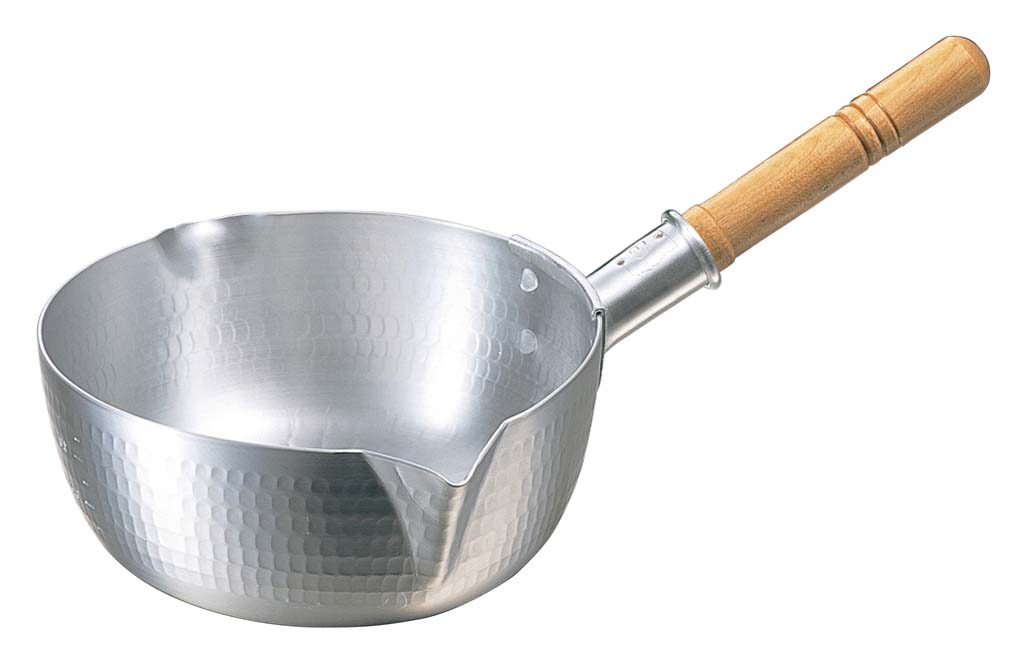 アルミ 打出ペリカン 雪平鍋(目盛付)15cm 業務用 0180100