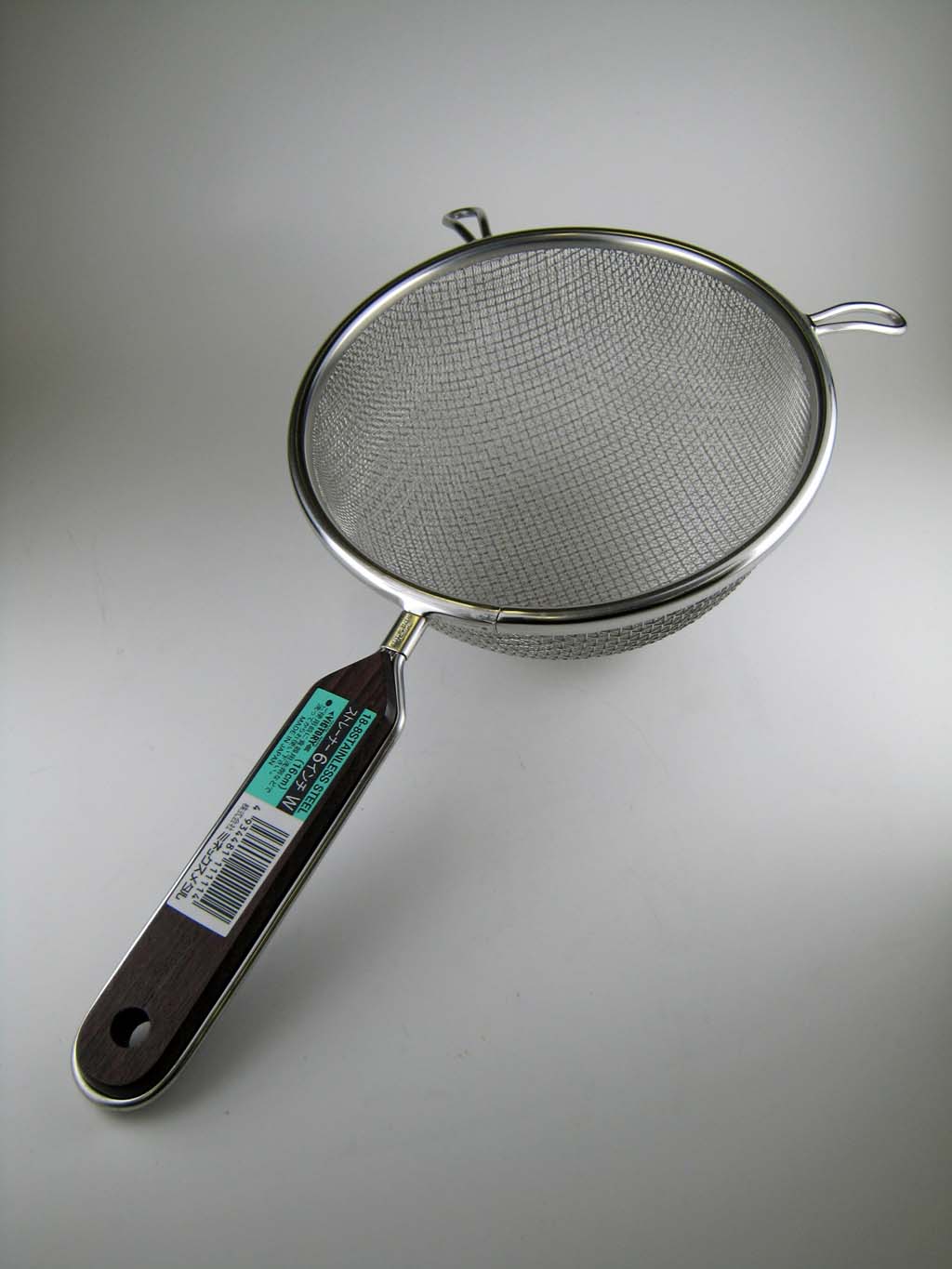 ビクトリー 木柄ダブルアミ ストレーナー 6インチ 業務用 0221200