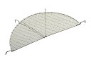 【在庫限り】EBM 半月型 天ぷらアミ 33cm(36cm用) 業務用 0232600